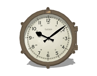 Clock 3d model