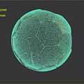 High Quality Black And Orange Striped Soccer Ball Sports Equipment Design