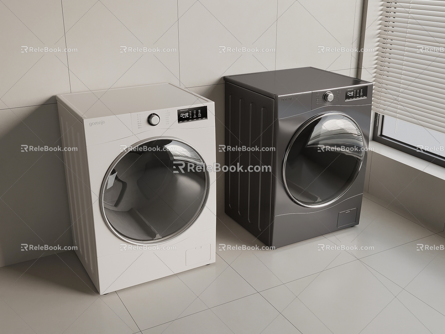 Washing Machine Drum Washing Machine 3d model