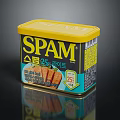 SPAM Canned Meat Product With 25 Less Sodium And Sliced