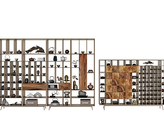 New Chinese Antique Rack 3d model