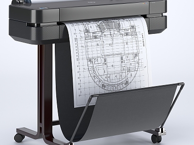 Modern Printer Modern Printer 3d model