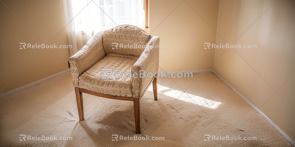 Single sofa 3d model