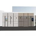 Modern Stainless Steel Refrigerators and Freezers With Sleek Design For Contemporary Home Kitchen