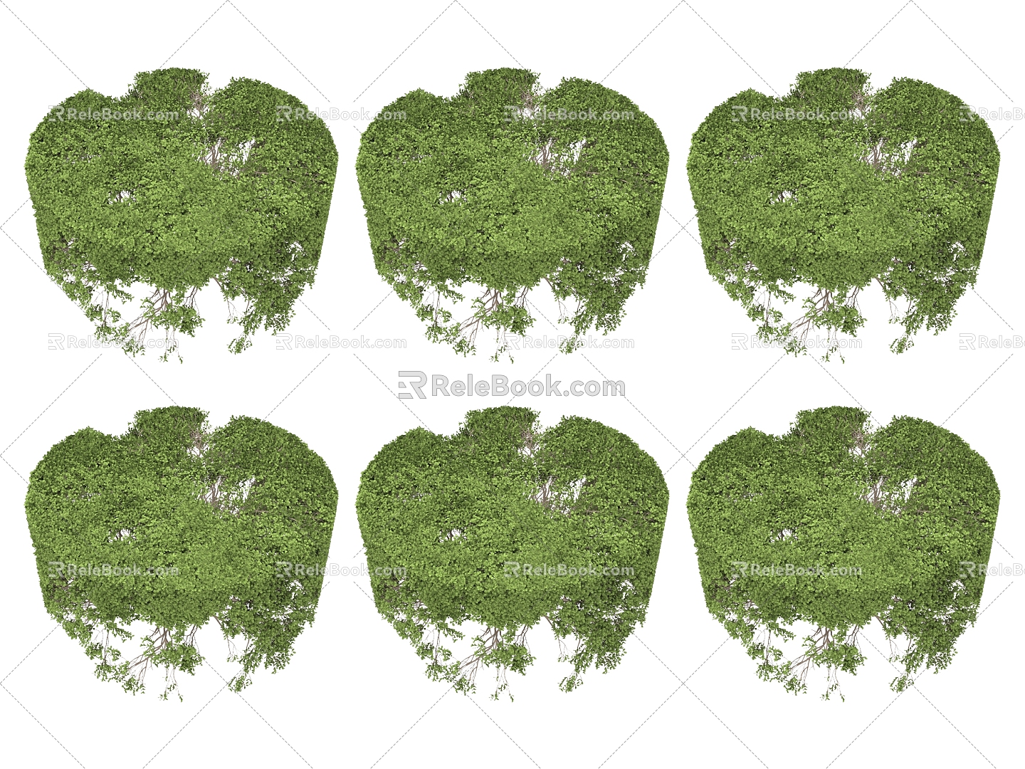 plant tree 3d model