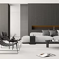 Duplex Living Room Interior Design With Modern Sofa Coffee Table And Accent Wall 3d model