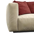 Cassina 271 Mex Cube2 Fabric Sofa Multiplayer Sofa L-shaped Sofa Corner Sofa Living Room Sofa Sof 3d model