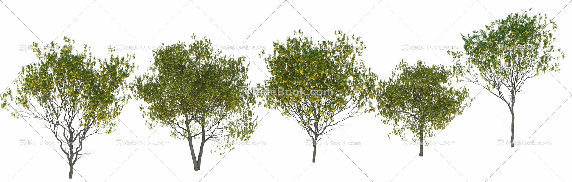 Tree Landscape Tree Flower Tree 3d model