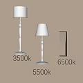 Modern Indoor Wall Lamps With 3500K And 6500K Color Temperatures And Wall Niche Illumination