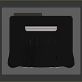 Modern game console Nintendo game console 3d model