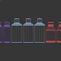 Assorted Beverages With Orange Juice Plant Milk And Various Packaging Designs