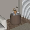 Modern side a few side a few corner a few 3d model
