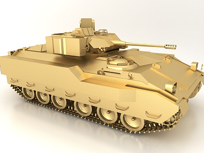 modern tank military equipment model