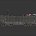Large Tracked Military Vehicle With Heavy Duty Roof Equipment Platform And Structures