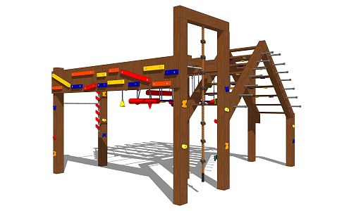 Children's Climbing Frame Modern Amusement Facilities 3d model