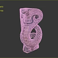 snake cobra venomous snake python reptile cold-blooded animal reptile 3d model