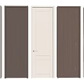 Various Hinged Doors with Wooden Finishes and Neutral Color Options