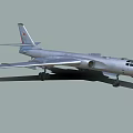 Tupolev Tu-1 Twin Engine Jet Strategic Heavy Bomber from Soviet Union