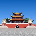 The Status Quo of Ancient Chinese-style Yueyang Building 3d model