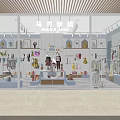 Marie Jane Kids Clothing Store Interior With Display Racks And Fashionable Outfits