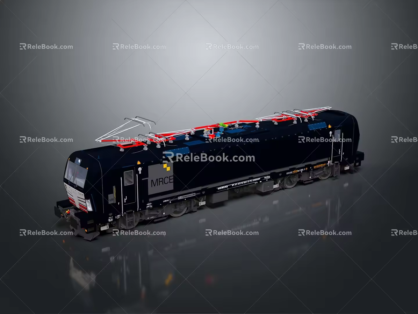 Train Light Rail Metro High Speed Rail EMU Train High Speed Train High Speed Train High Speed Locomotive EMU 3d model