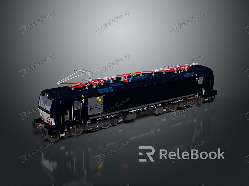 Train Light Rail Metro High Speed Rail EMU Train High Speed Train High Speed Train High Speed Locomotive EMU model