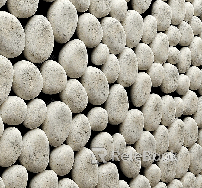 Pebble Wall Decorations model