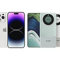 Latest Apple And Huawei Smartphones With Multiple Cameras And Circular Camera Design