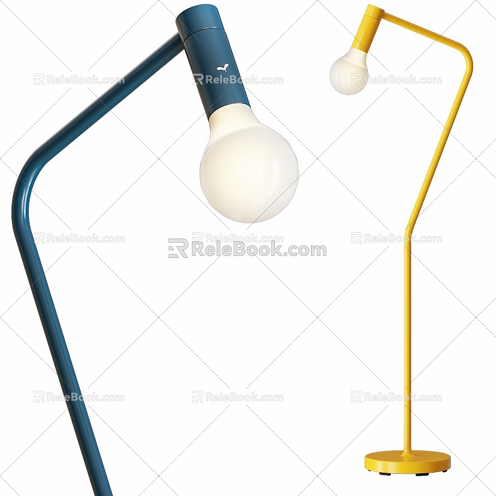 Floor lamp lighting lamp decorative lamp 3d model