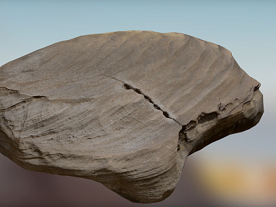 Modern Stone 3d model