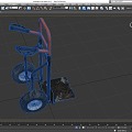 Trolley Two-wheeled Trolley Tiger Trolley Trolley Flat Trolley Hand Trolley Simple Model Low Model Low Face Number Game Super Realistic High Precision 3d model