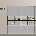 Modern File Cabinet File Cabinet 3d model