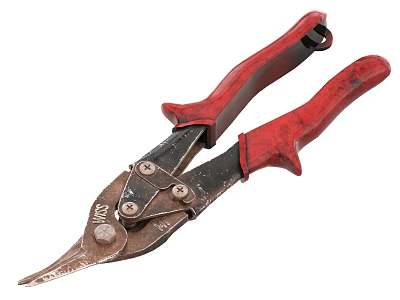 Cutting pliers wire shears scissors wire cutters wire cutters wire cutters 3d model