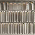 European Roman Column Simple European Roman Column Gypsum Column Gypsum Line European Architectural Component Arch 3d model