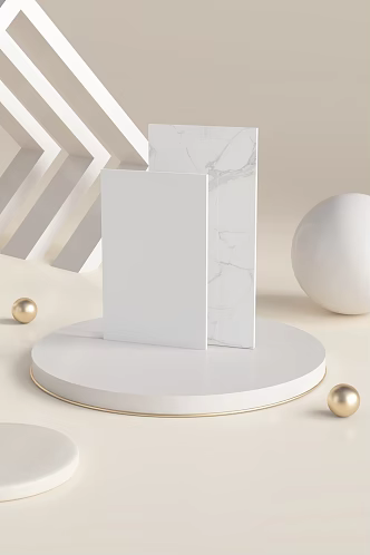 E-commerce background E-commerce scene rock board 3d model