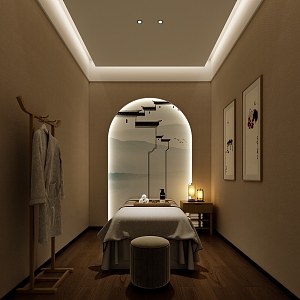 Massage Room 3d model