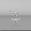 Smart White Drones With Camera And Advanced Aerial Flight Features
