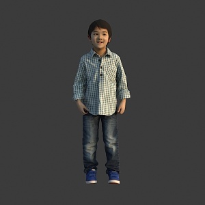 Boy Child 3d model