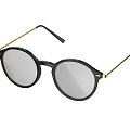 Stylish Black And Gold Round Design Jewelry Accessories For Modern Fashion