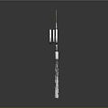 Elegant Fashion Clothing Accessory With Circular Pendant And White Tassel Design
