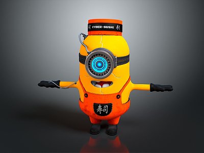 Minions Cartoon Minions Animation Minions Animation Minions Animation Character Anime Character 3d model