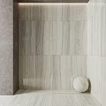 Marble Tile Components With Veined Texture For Wall Panel And Decorative Sphere 3d model