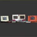 Modern game machine Old game machine Old game machine Old game machine Old game machine 3d model