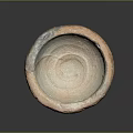 Handmade Ceramic Bowl With Rustic Design And Earth Tones For Daily Use 3d model