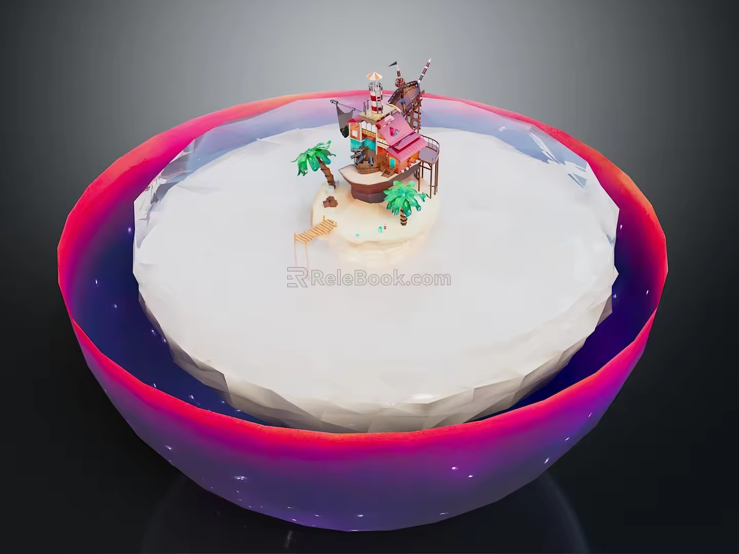 Game Environment Game Scene Fairy Tale Scene Fairy Tale Magic Scene Magic Item Fantasy Scene 3d model