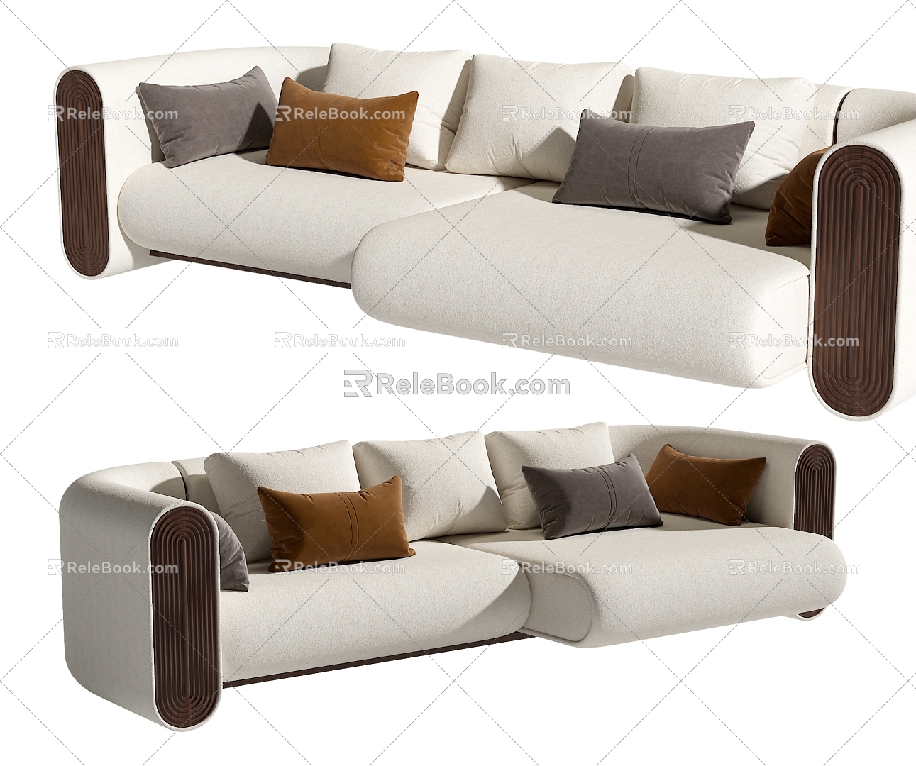 Multiplayer Sofa 3d model