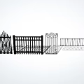 Different Types Of Decorative Iron Fencing With Gates And Ornate Designs