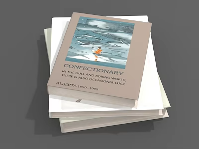 Confectionary Book Exploring Pioneer World In Alberta And Other Regions 1920 To 1960 3d model