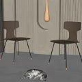Sleek Transparent Acrylic Accent Chairs With Black Metal Legs In Modern Interior Design