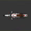 Vintage White Motorcycle With Brown Seat Red Stripes Chrome Engine And Black Wheels